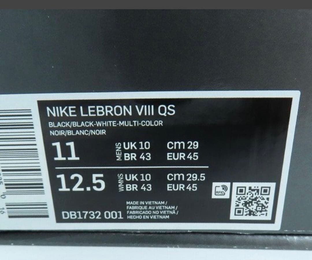 ナイキ LEBRON VIII QS SPACE JAM/レブロン8 サイズ29