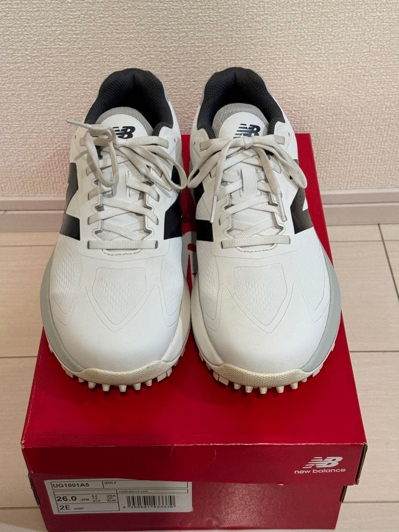 【美品】new balance GOLF FuelCell 1001 v5