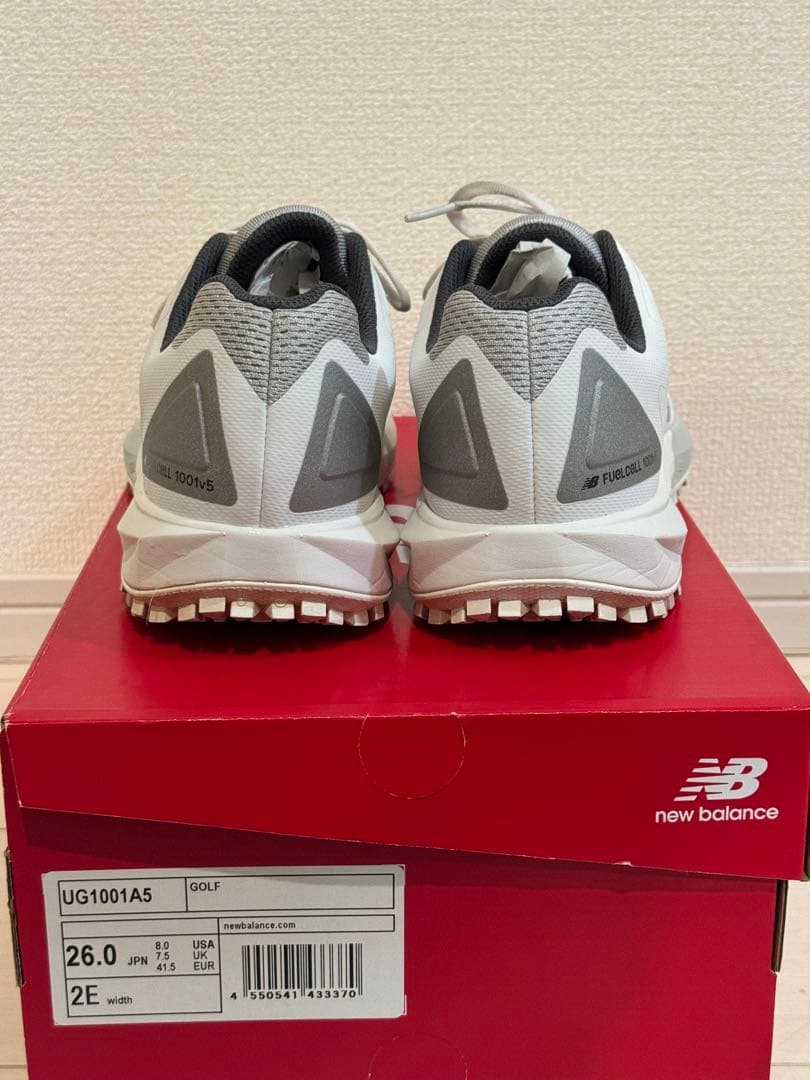 【美品】new balance GOLF FuelCell 1001 v5