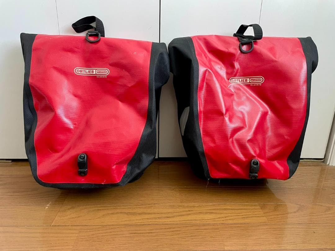 【中古】ORTLIEB　オルトリーブ　バックローラークラシック　パニア2個セット