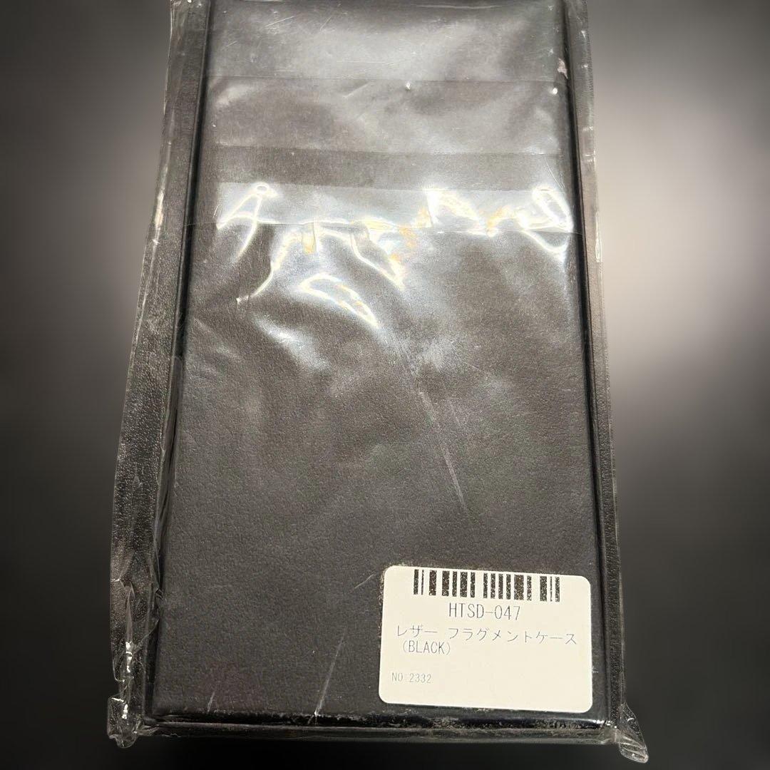 新品未開封　布袋寅泰レザー フラグメントケース（BLACK）