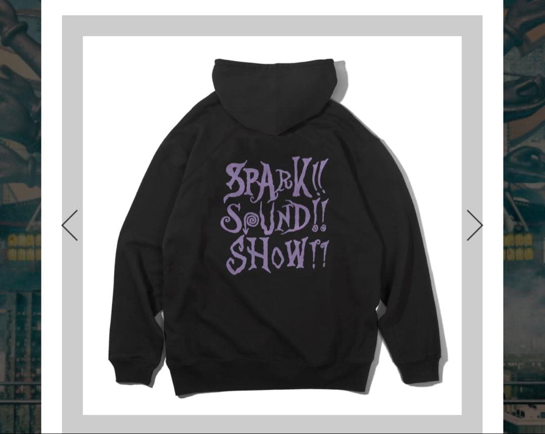 スサシ　パーカー SPARK!! SOUND!! SHOW!!
