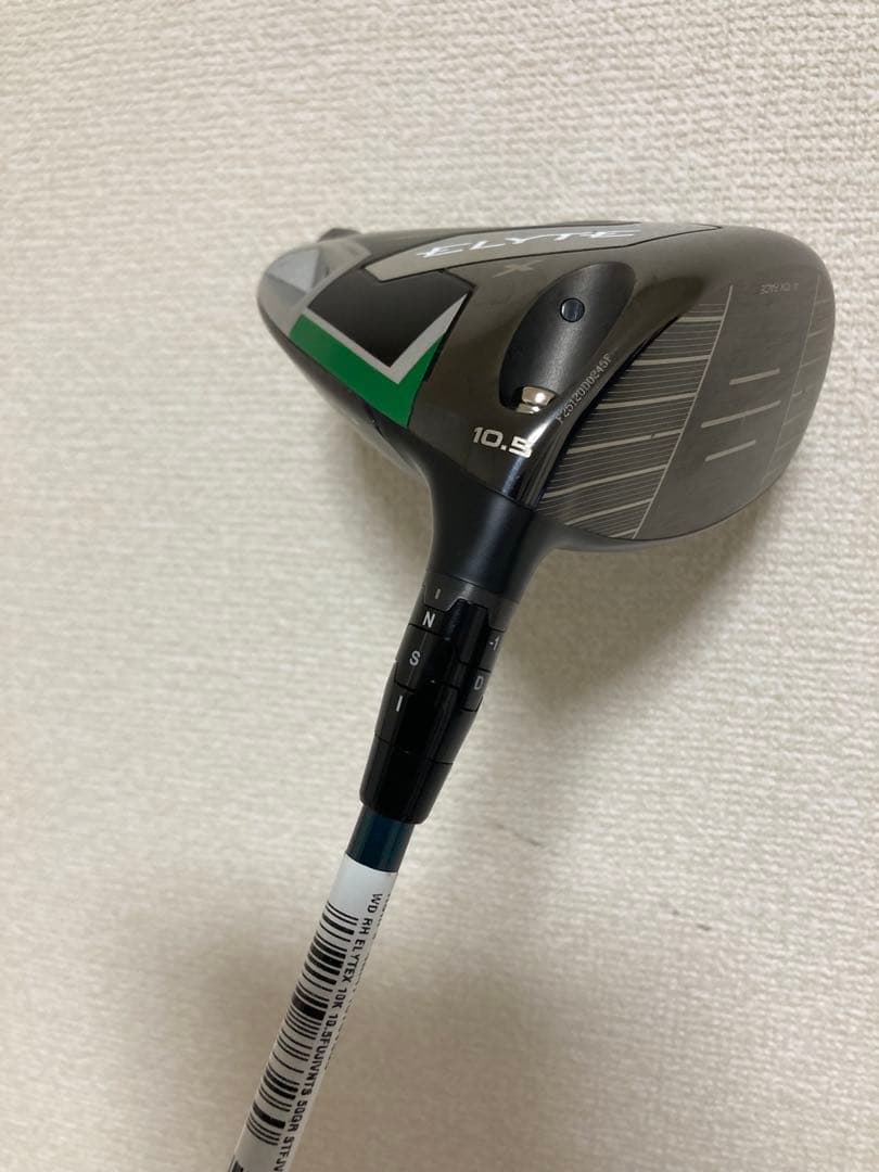 美品 ELYTE X 10K 10.5度 VENTUS GREEN 50s