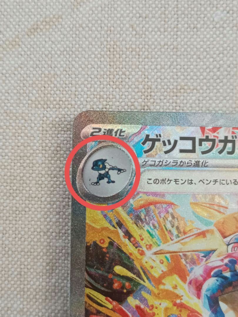 （初期汚れあり）ゲッコウガex SAR