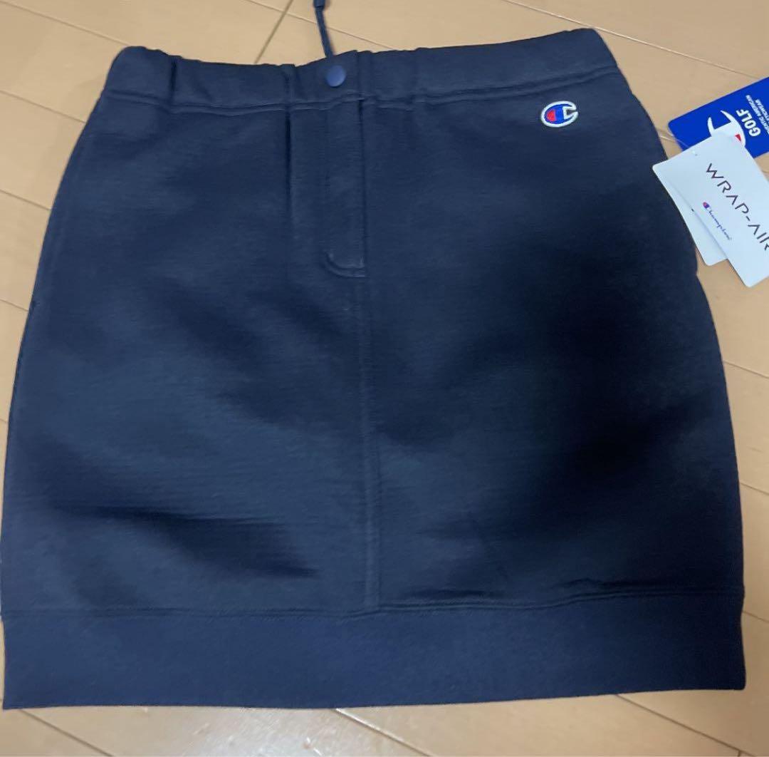 チャンピオンGOLF モックネックシャツ&Wrap-Air インナー付スカート❤️