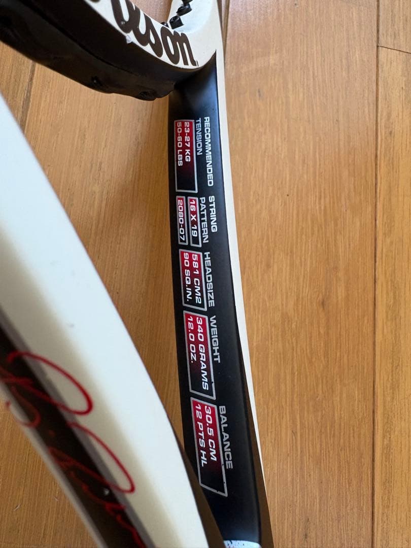 本日限定値下げ　ウィルソン K Six one tour 90 USモデル