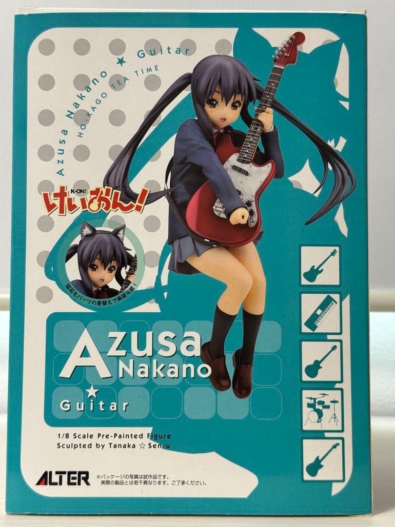 アルター 1/8 スケールフィギュア けいおん！ 中野 梓 開封済