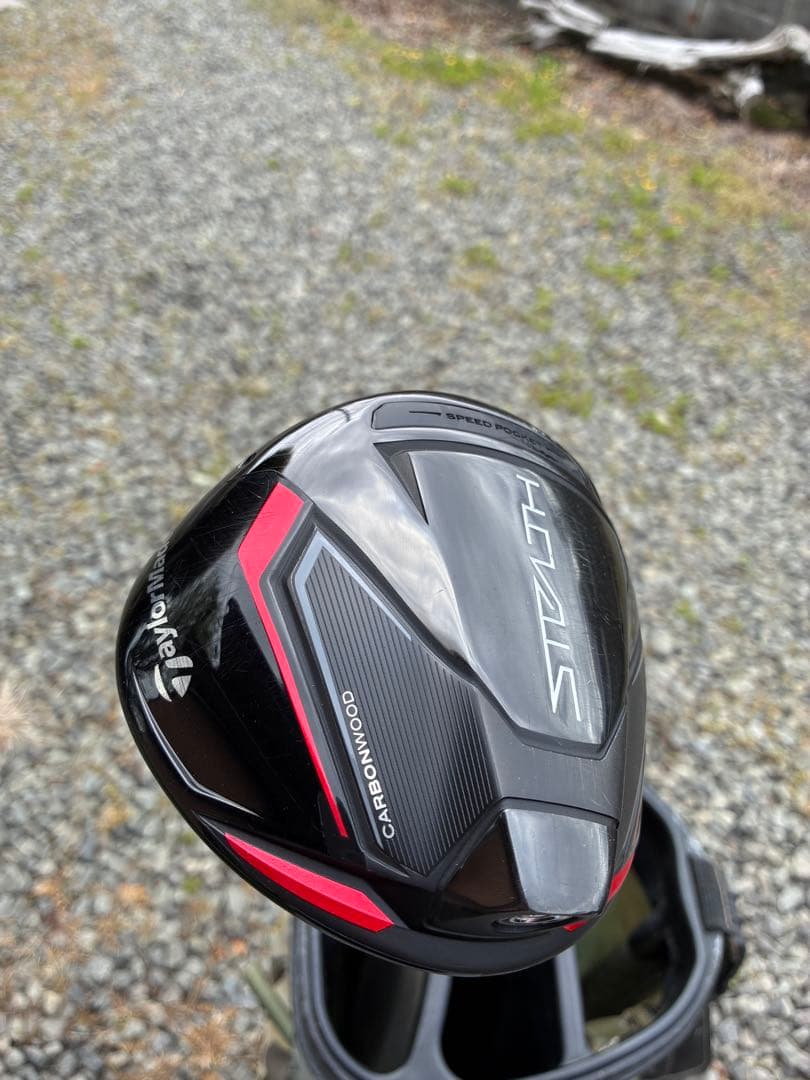 テーラーメイド　stealth ステルス　9度　ヘッドのみ　ヘッドカバー付き