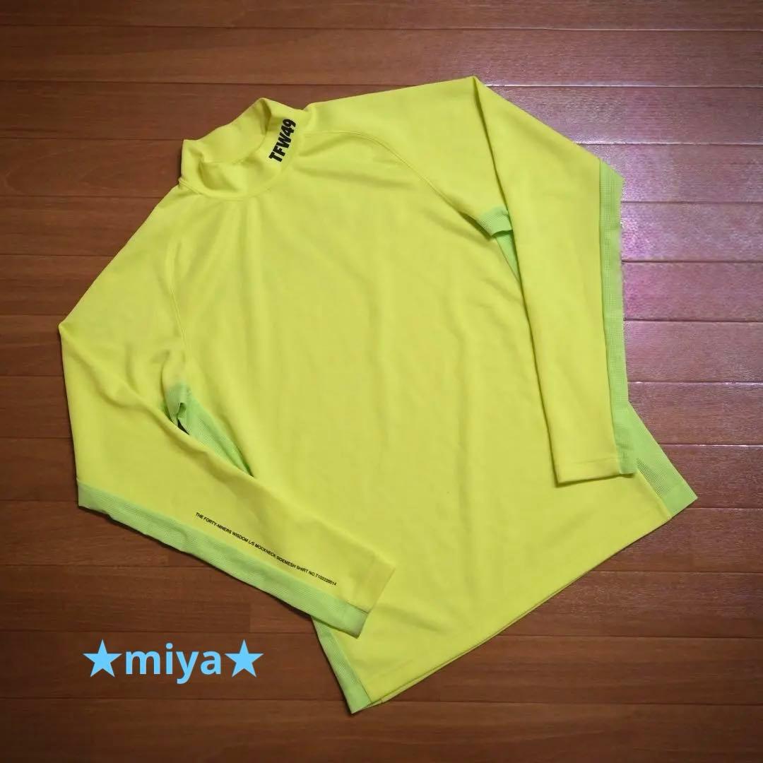 【定価2.1万】TFW49 / LS MOCKNECK SIDE MESH