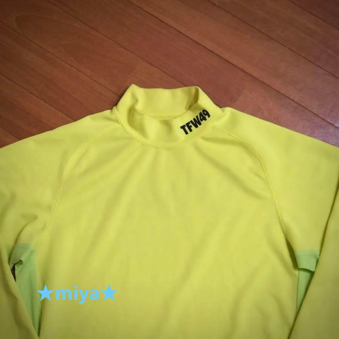 【定価2.1万】TFW49 / LS MOCKNECK SIDE MESH