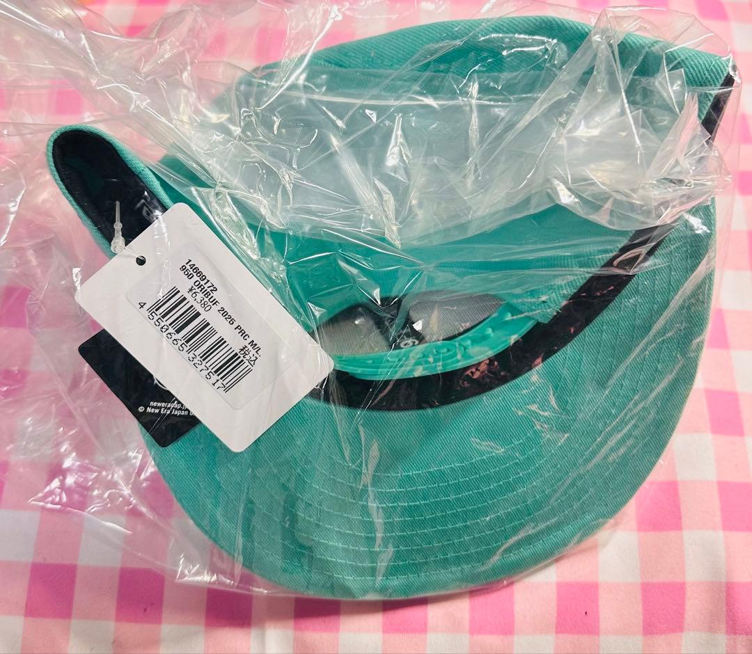 【新品】オリックスバファローズ NEWERA 2025プラクティスキャップ