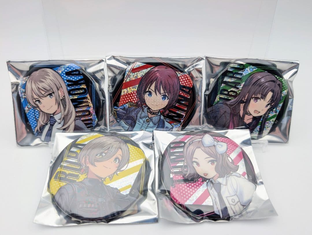 ガールズバンドクライ 3ndライブ 缶バッジ 5種セット トゲナシトゲアリ②