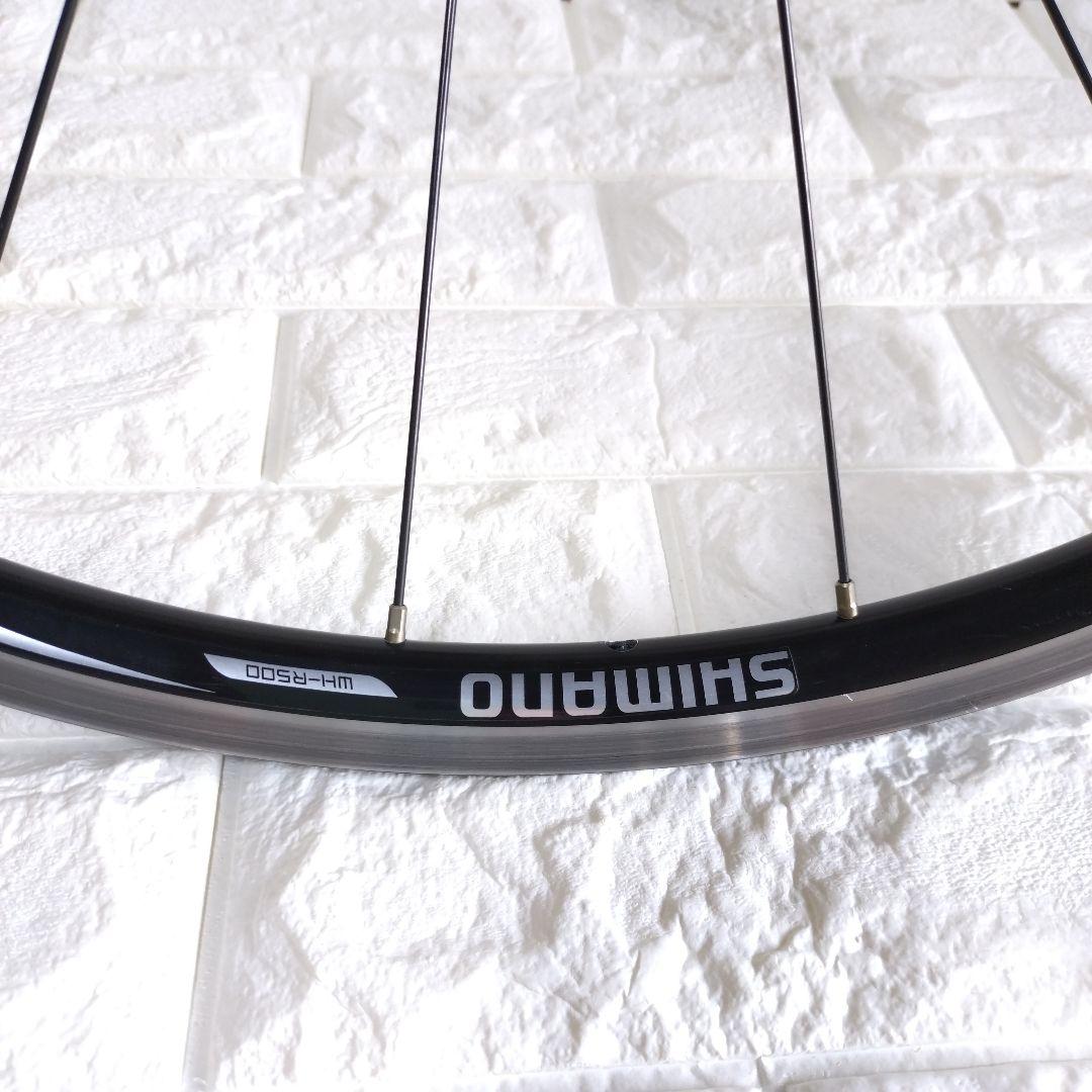 Shimano WH-R500 クリンチャー　前後完組ホイール