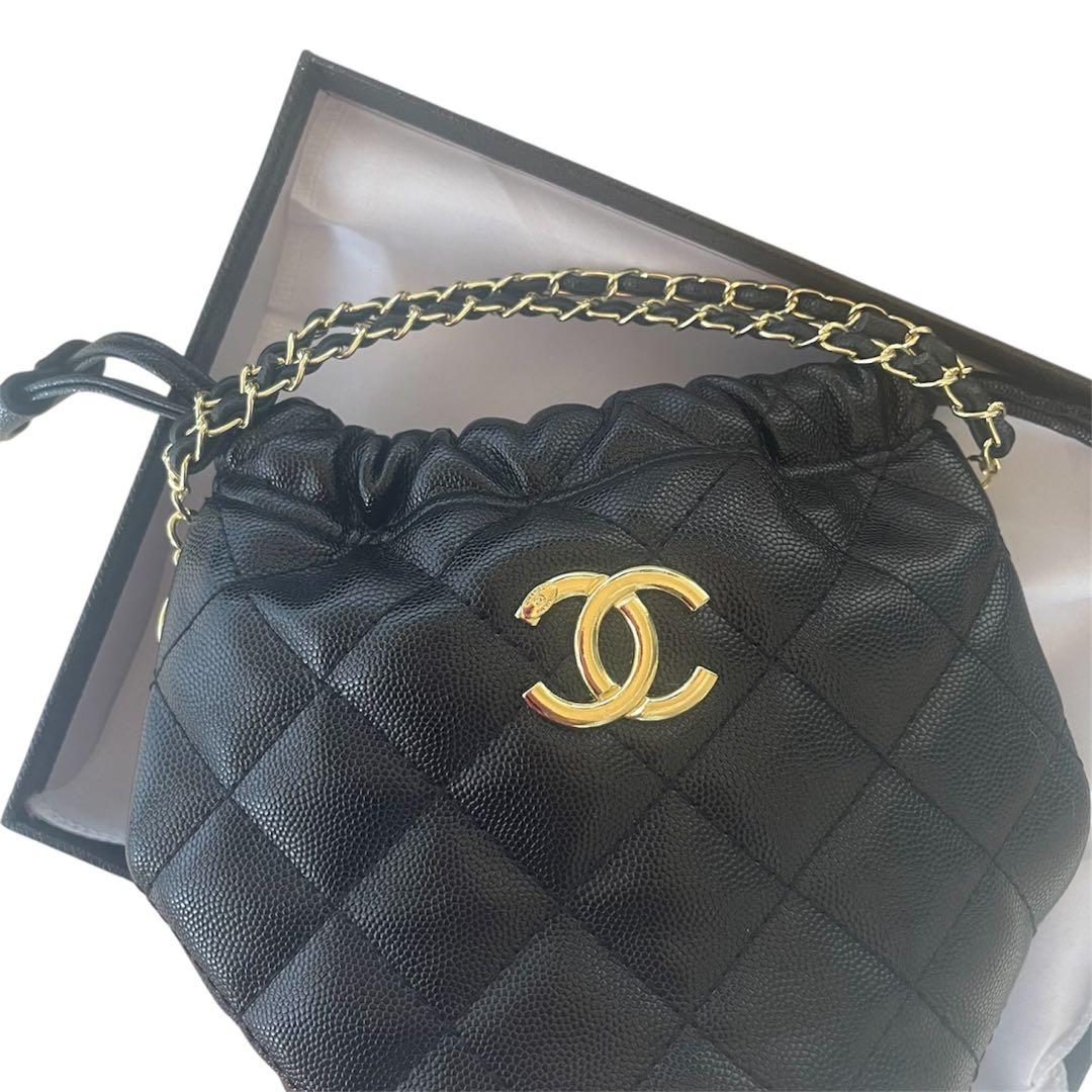 新品未使用　CHANEL ノベルティ　巾着ショルダーバック　2way