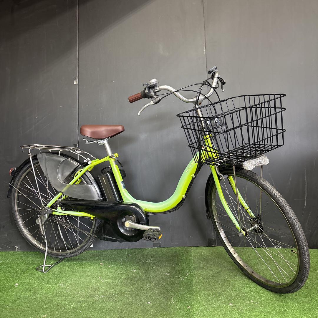 電動自転車 YAMAHA PAS Natura キミドリ　26★