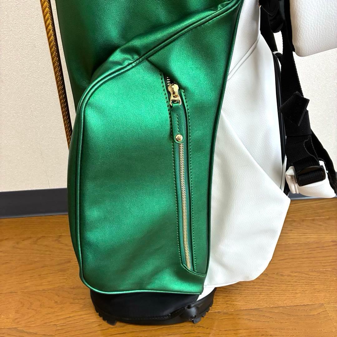 【美品】ベゼル VESSELゴルフスタンドキャディバッグ7.5型ダブルストラップ