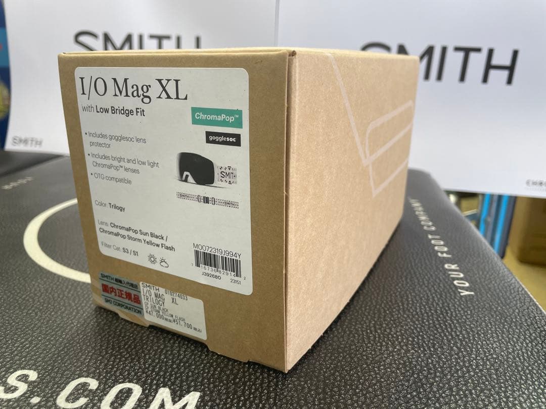 SMITH I/O MAG XL サンドストーム 24-25モデル【国内正規品】