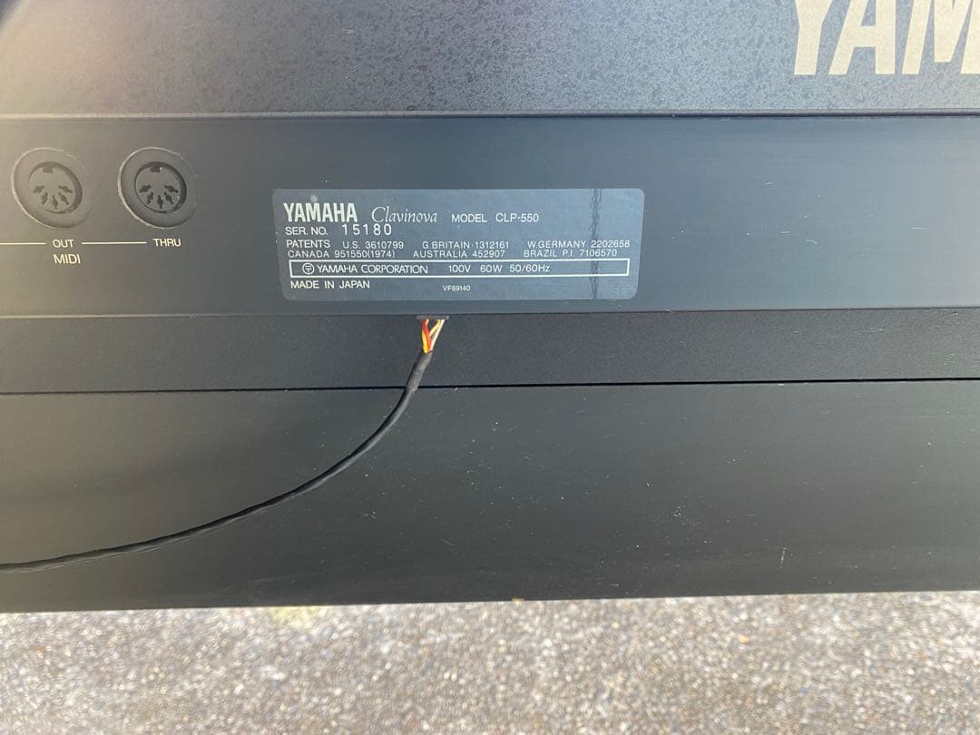 Yamaha Clavinova CLP-550 電子ピアノ88鍵 送料無料