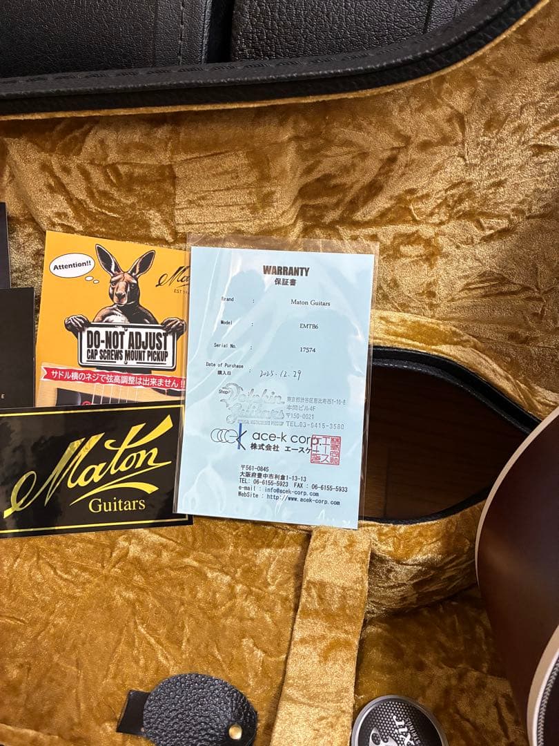 Maton Mini Troubadour EMTB6 販売店保証付き