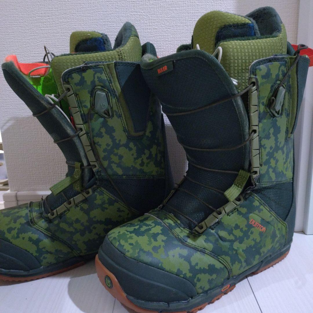 美品!!BURTON IMPRINT 2 スノーボードブーツ 迷彩24cm
