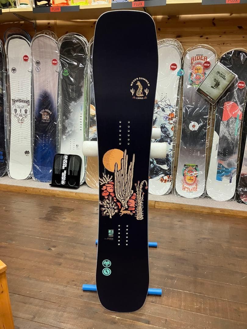 【新品】アウトレット 25-26 NEVER SUMME CIRRUS 145