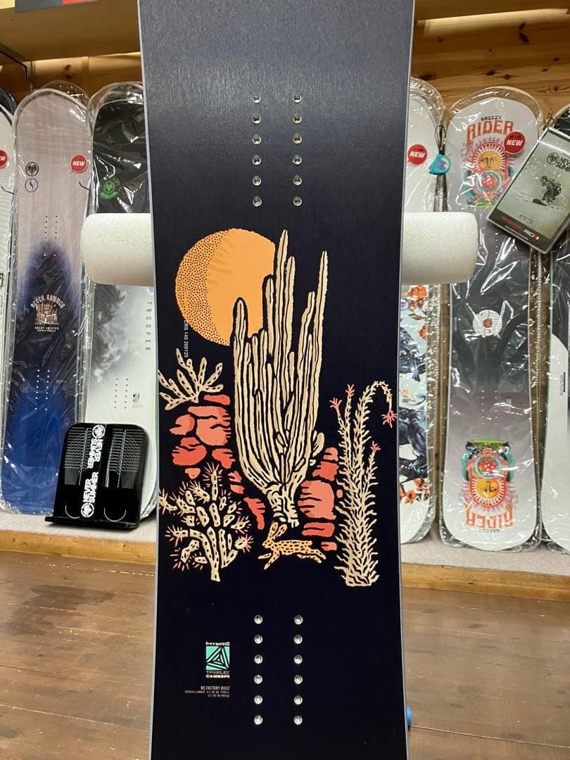 【新品】アウトレット 25-26 NEVER SUMME CIRRUS 145