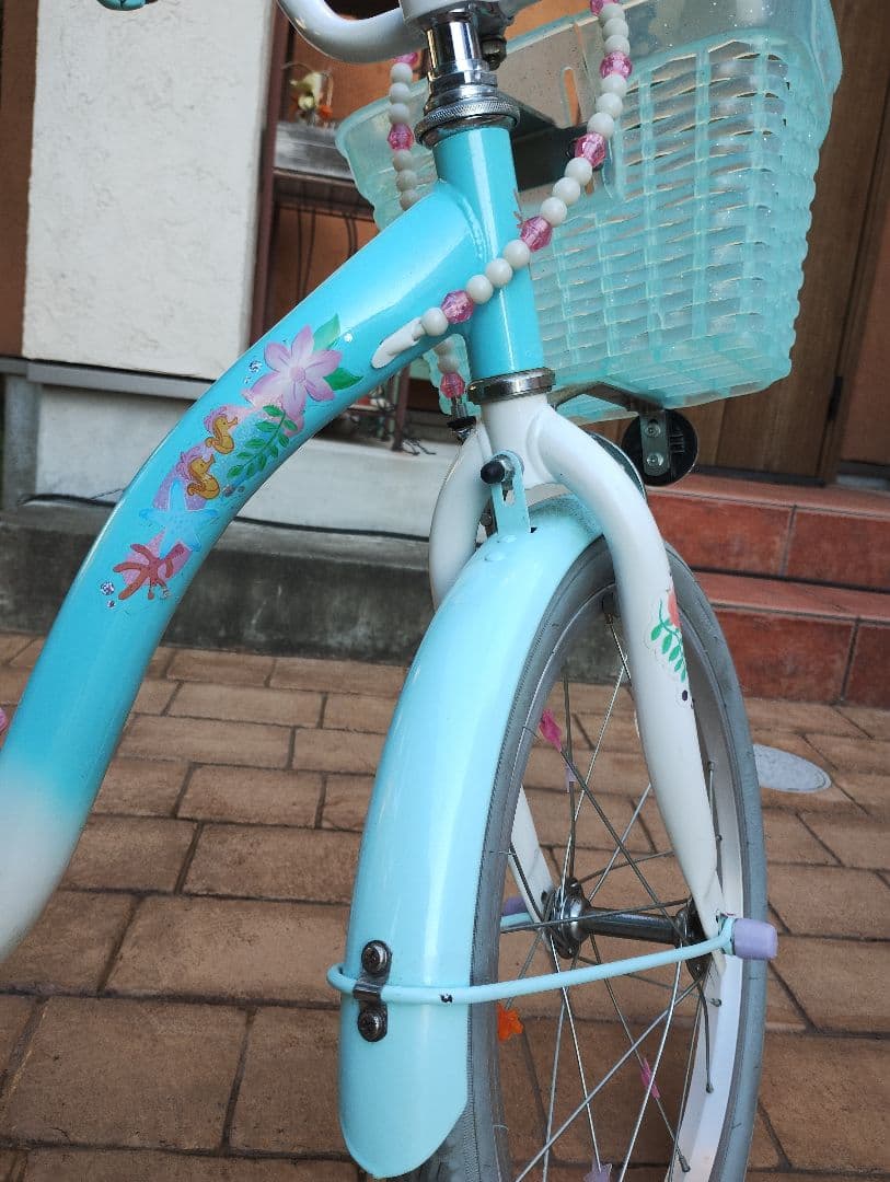 【k4様】自転車 18インチ　アリエル　補助輪＆サイドスタンド付き