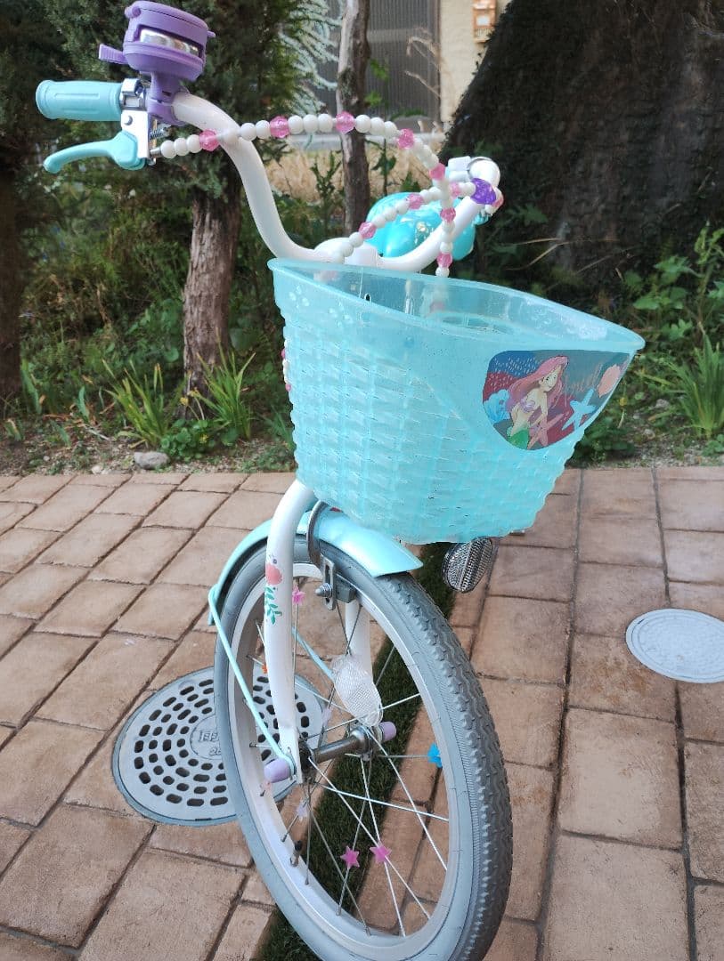 【k4様】自転車 18インチ　アリエル　補助輪＆サイドスタンド付き