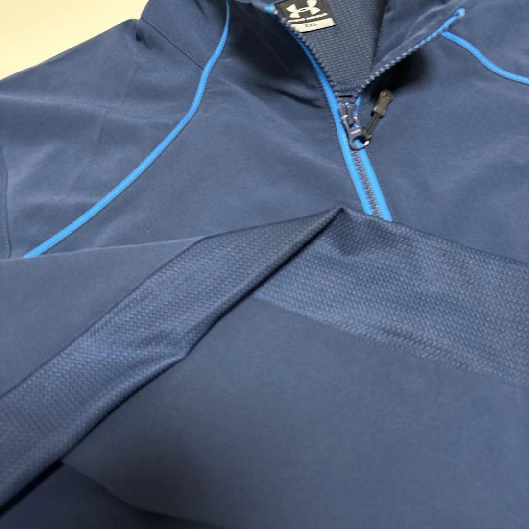 UNDER ARMOUR ジャージ上下セット ネイビーＸＸＬ