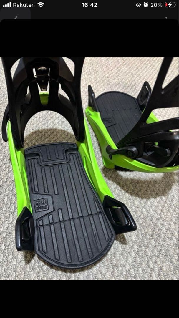 BURTON StepOn ビンディング Re:Flex Mサイズ 角度調整可能
