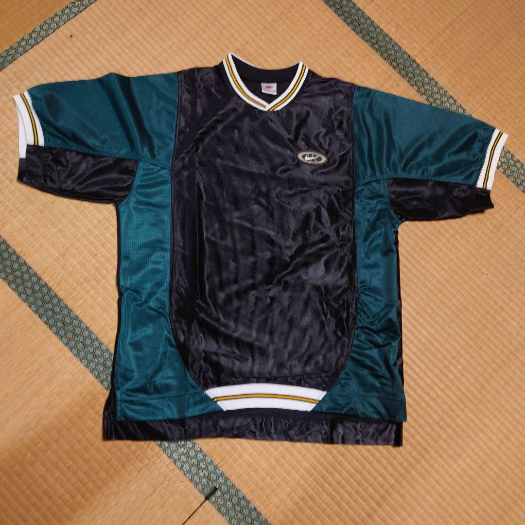 NIKE サッカーウェア 上下セット ダークグリーン・未使用・サイズL・レトロ