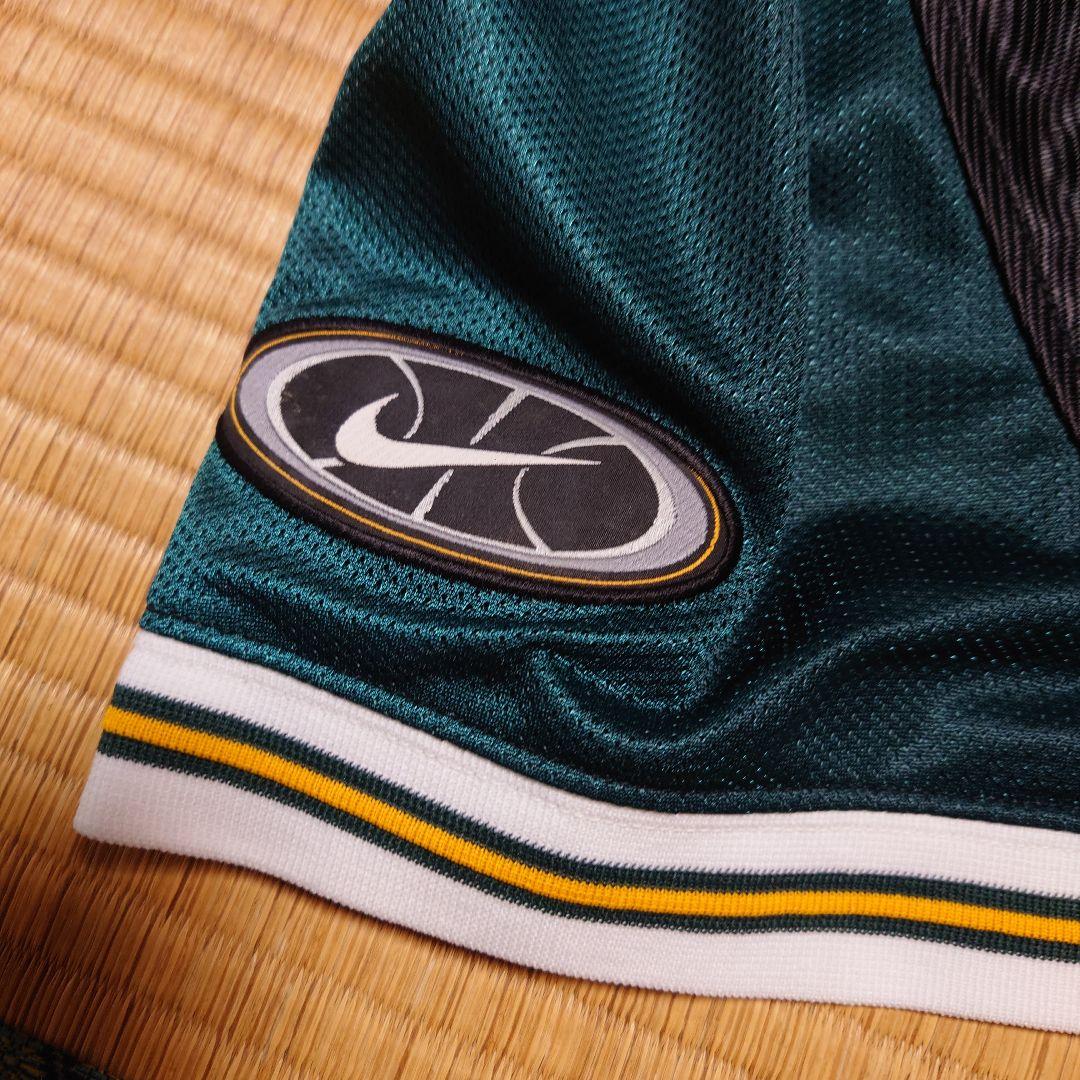 NIKE サッカーウェア 上下セット ダークグリーン・未使用・サイズL・レトロ