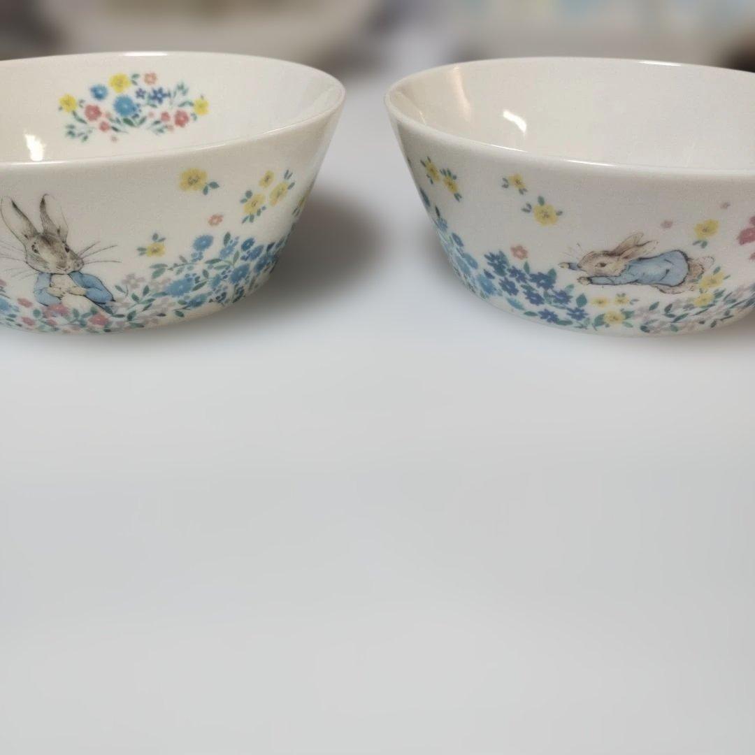 新品・未使用 ピーターラビット マグカップ・サラダボウル・パスタカレー皿 8点
