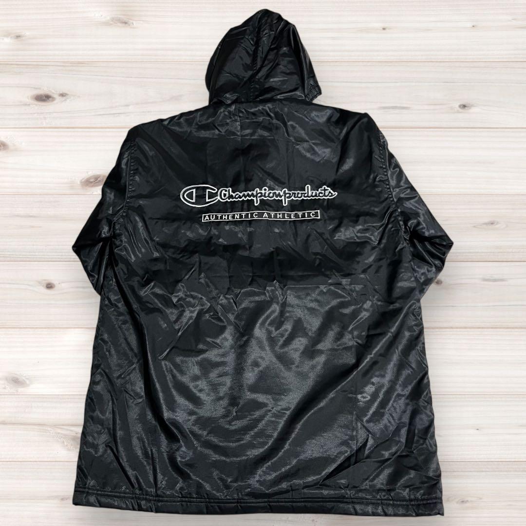 ChampionチャンピオンベンチコートBIGロゴ胸ロゴ中綿 Authentic