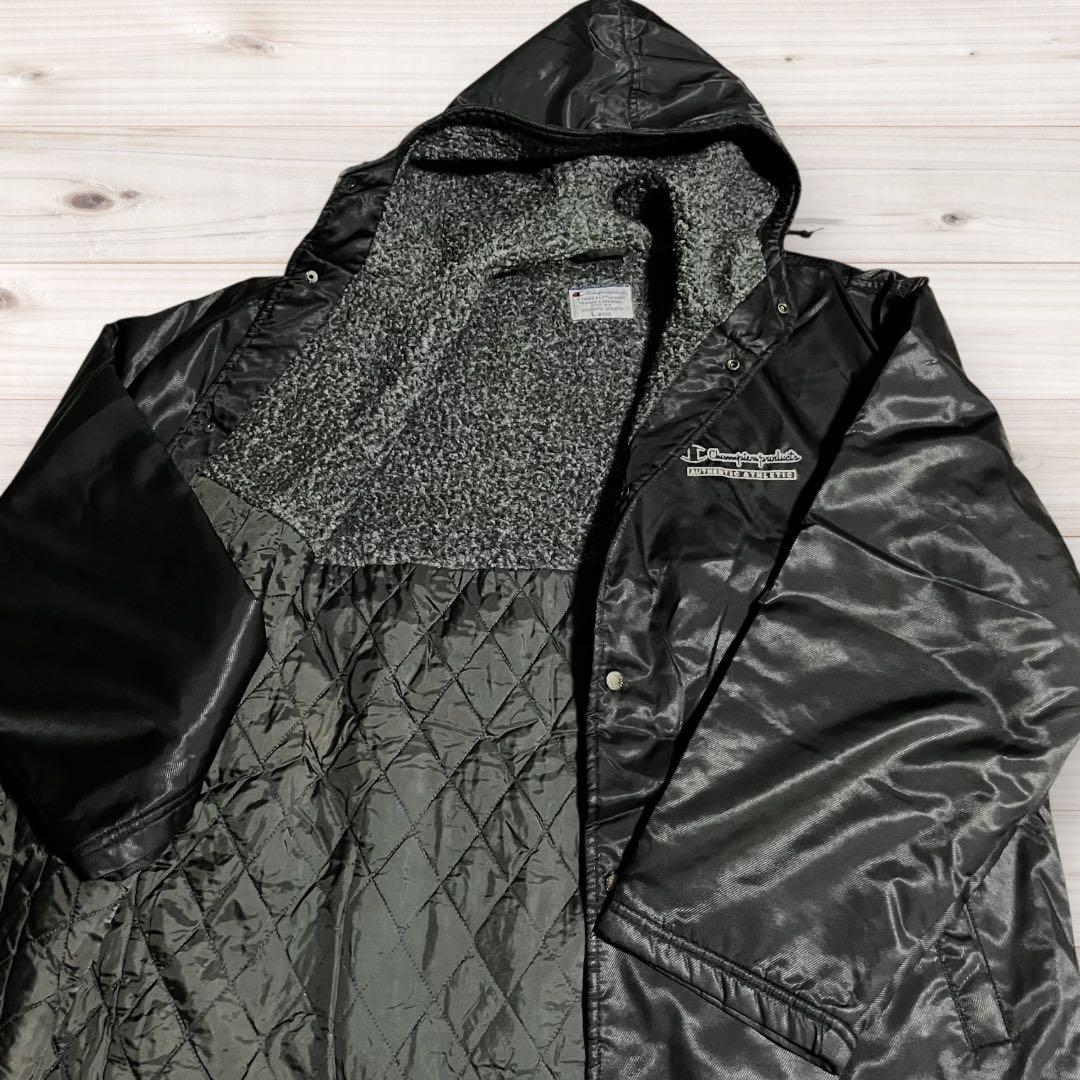 ChampionチャンピオンベンチコートBIGロゴ胸ロゴ中綿 Authentic