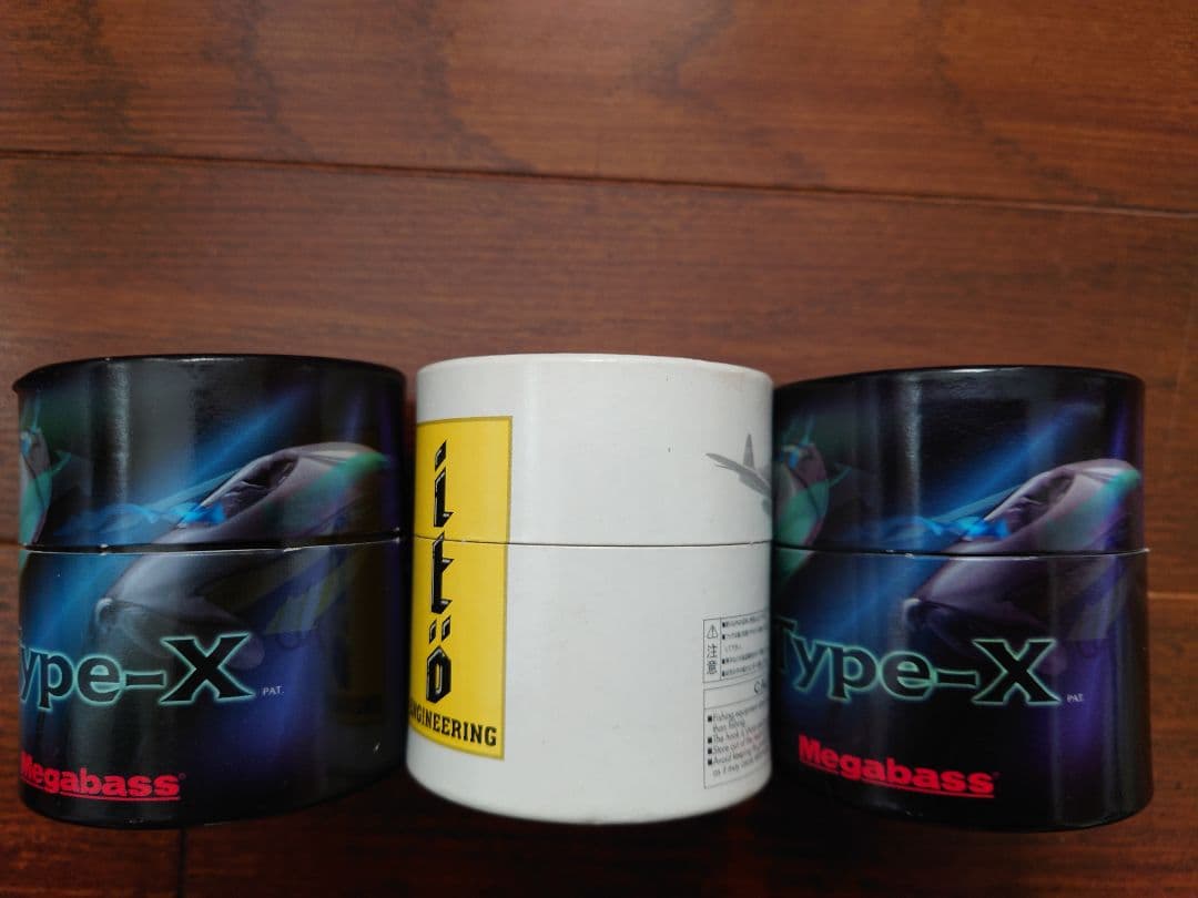 メガバス、タイプＸ.グリフォンゼロ ３個セット。
