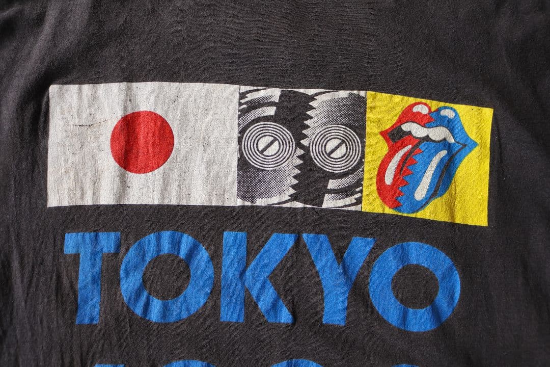 ミュージシャン 90'S THE ROLLING STONES \"STEEL WHEELS\" T