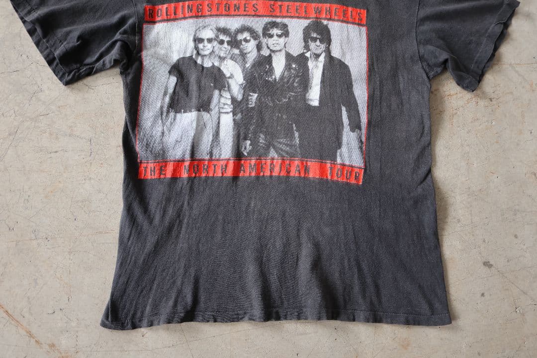 ミュージシャン 90'S THE ROLLING STONES \"STEEL WHEELS\" T