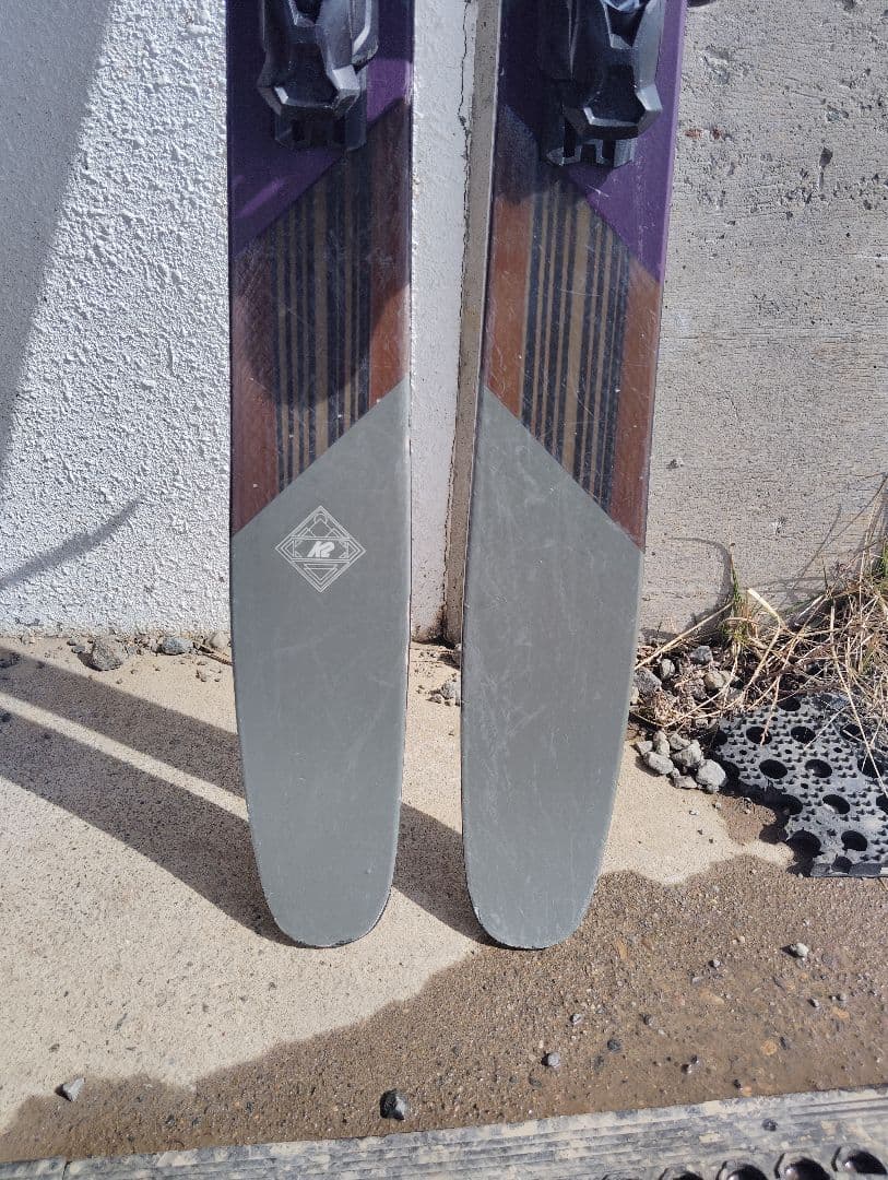 K2 Marksman 170cm 左右非対称スキー アタックデモビンディング