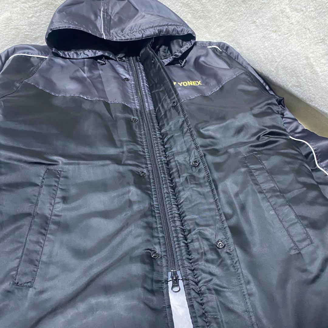 【ヒートカプセル】YONEX S ベンチコート　ロングコート ブラック