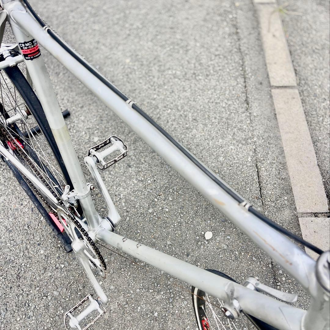 Nishiki（ニシキ）Kawamuraクロモリロード（シート固着175cm～）