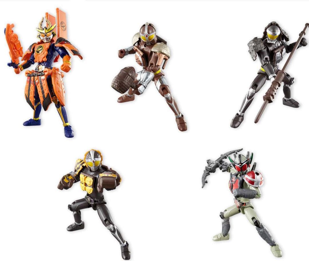 仮面ライダー鎧武 アームズアクション鎧武 3弾全5種セット 最終値下げ