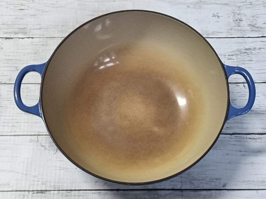ルクルーゼ マルミット 両手鍋 26cm 青　LE CREUSET