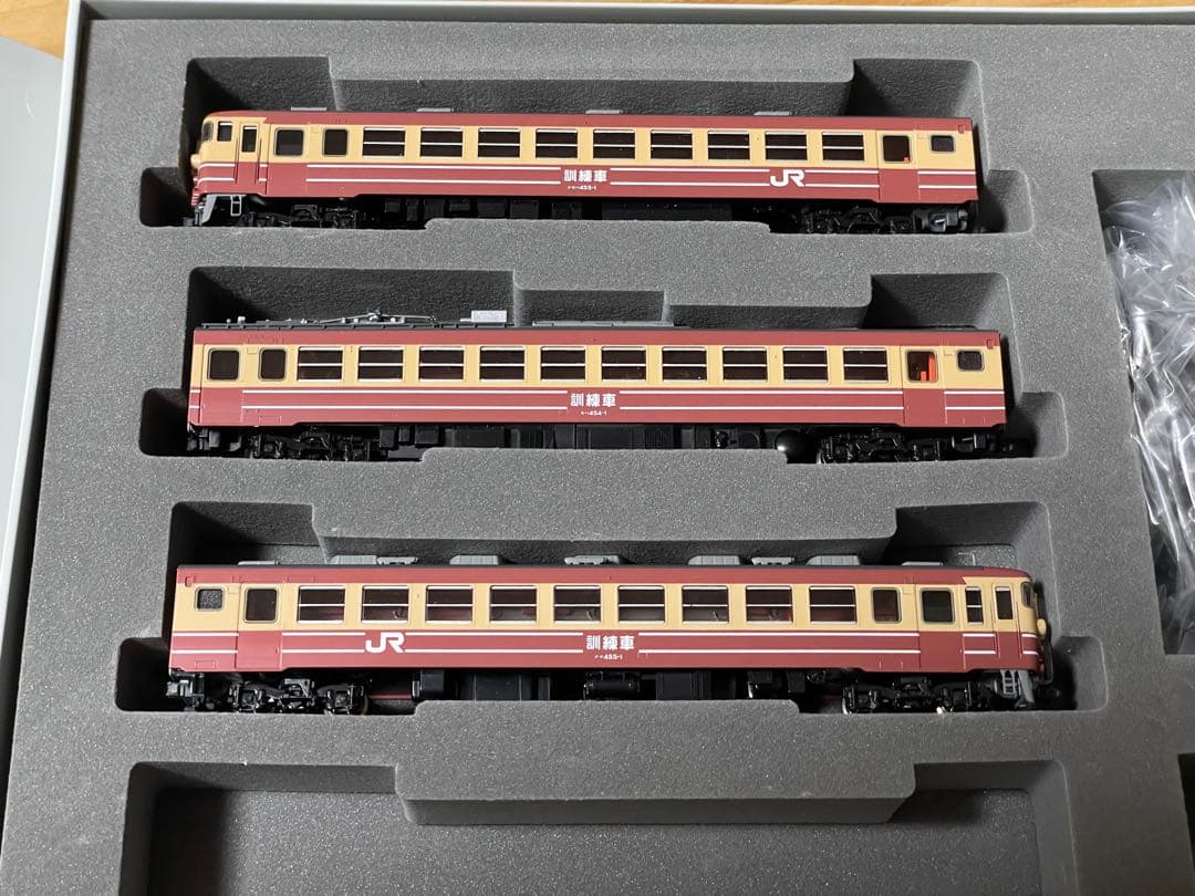 TOMIX 455系 訓練車 3両セット