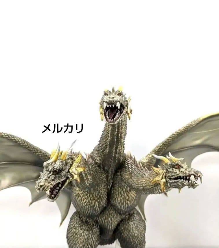 東宝大怪獣シリーズキングギドラ(2001) 激闘カラーVer.少年リック修正版