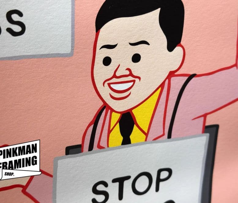 Joan Cornellà 版画【stop being poor】 ED100