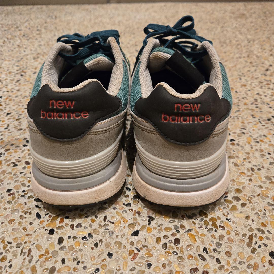 New Balance 574 グリーン/イエロー