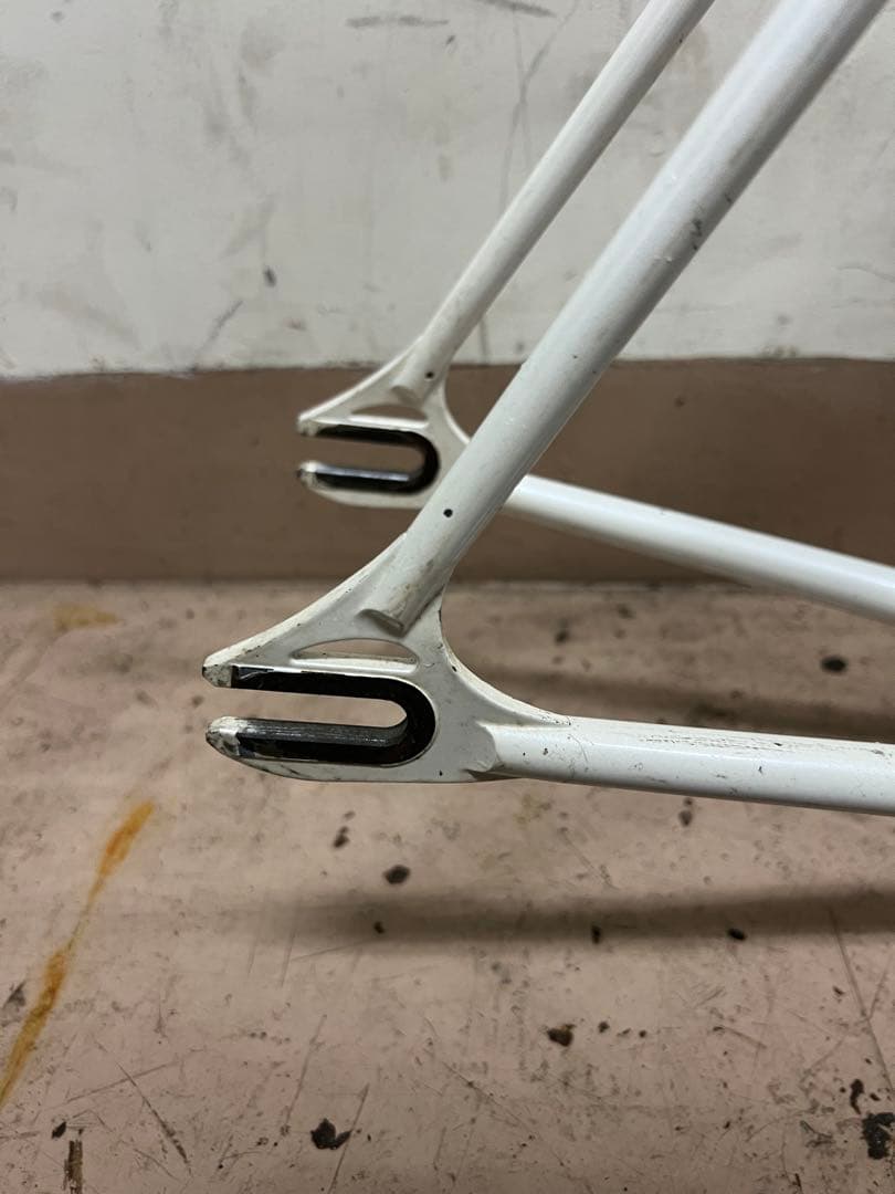 MAKINO ピスト フレーム ホワイト njs 競輪