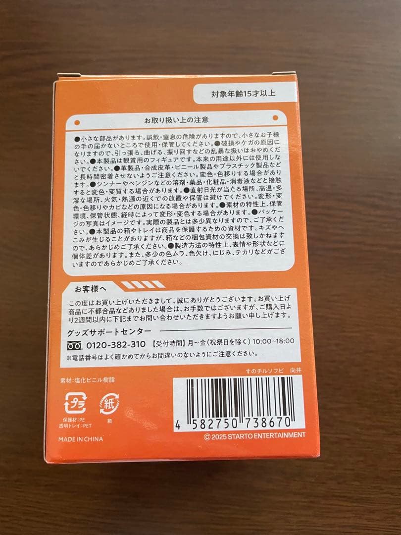 すのチルソフビ　向井康二