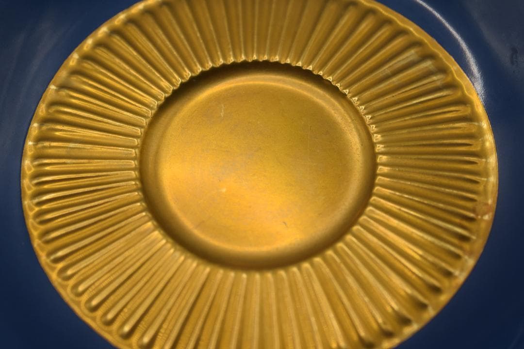 ノリタケ　スタジオ・コレクション　ブルー金彩デミタスカップ６客セット